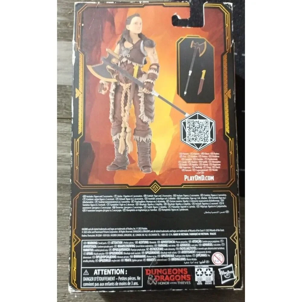 Dungeons and Dragons Honor Among Thieves Golden Archive Holga Hasbro 2023 New